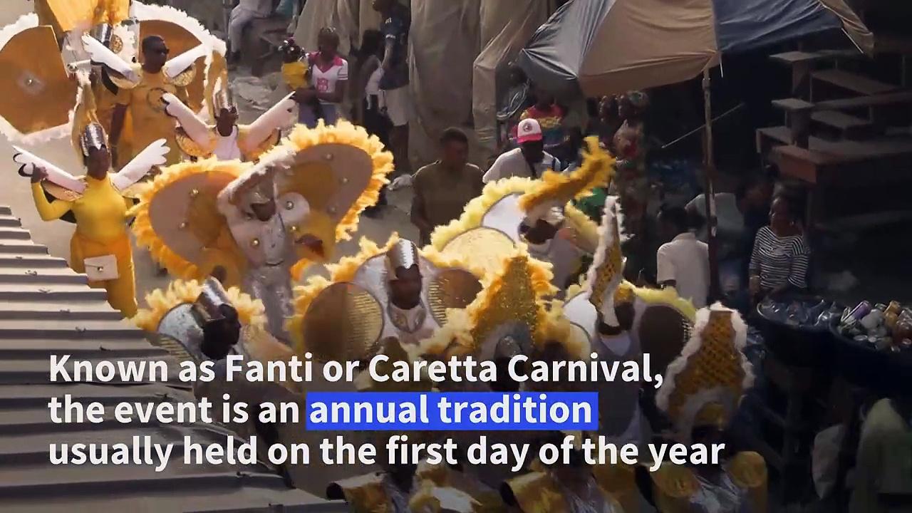 Nigerians usher in the new year with Lagos carnival