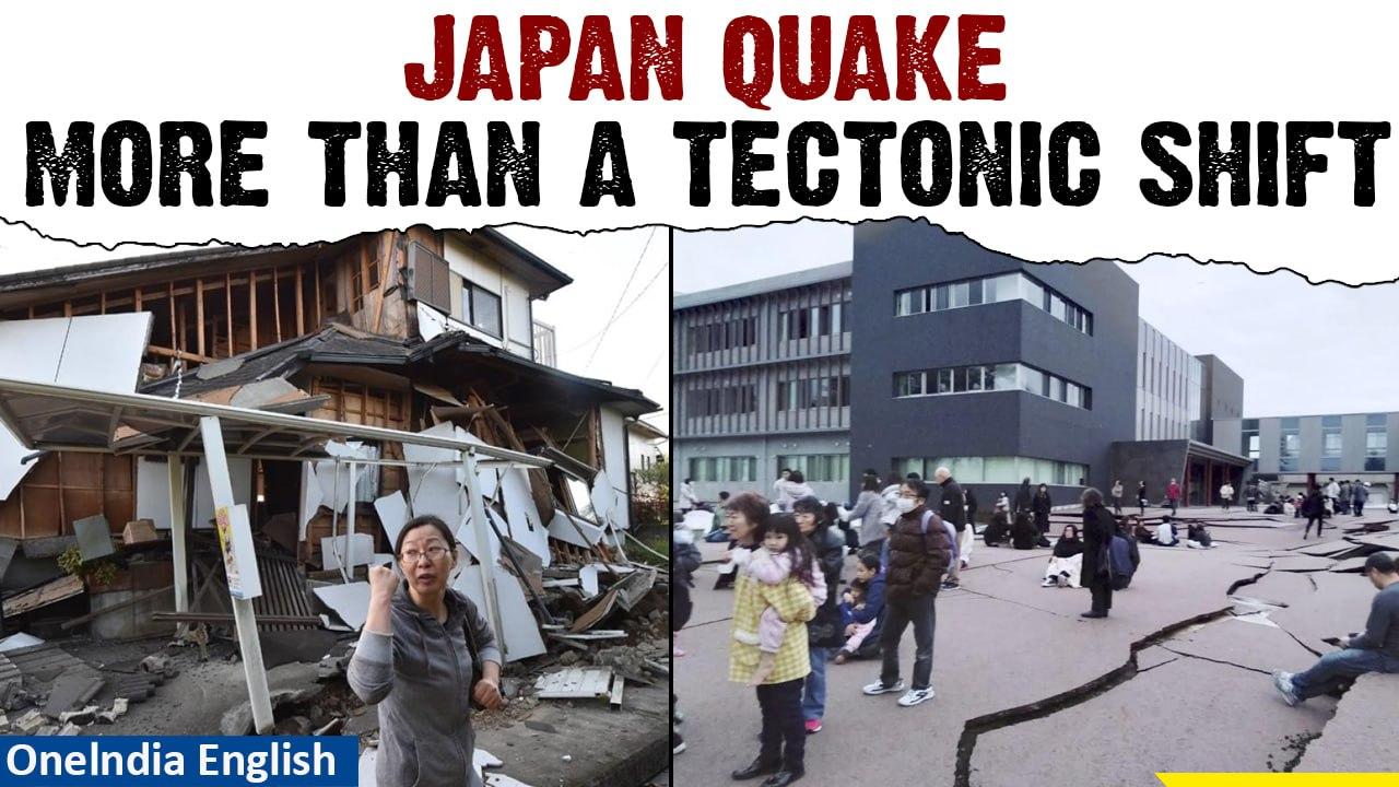 Japan's 7.6 magnitude earthquake shifts land by 1.3 meters: Report | Oneindia News