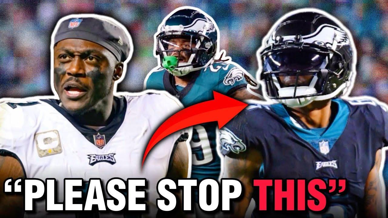 AJ Brown REVEALS Why Hes PISSED OFF  DeVonta Smith DEMANDS CHANGE  4 Eagles Starters RETURNING