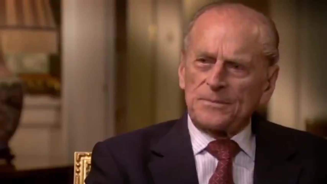 PRINCE PHILIP: THE GROWING HUMAN POPULATION IS THE BIGGEST CHALLENGE TO CONSERVATION INTERVIEWER
