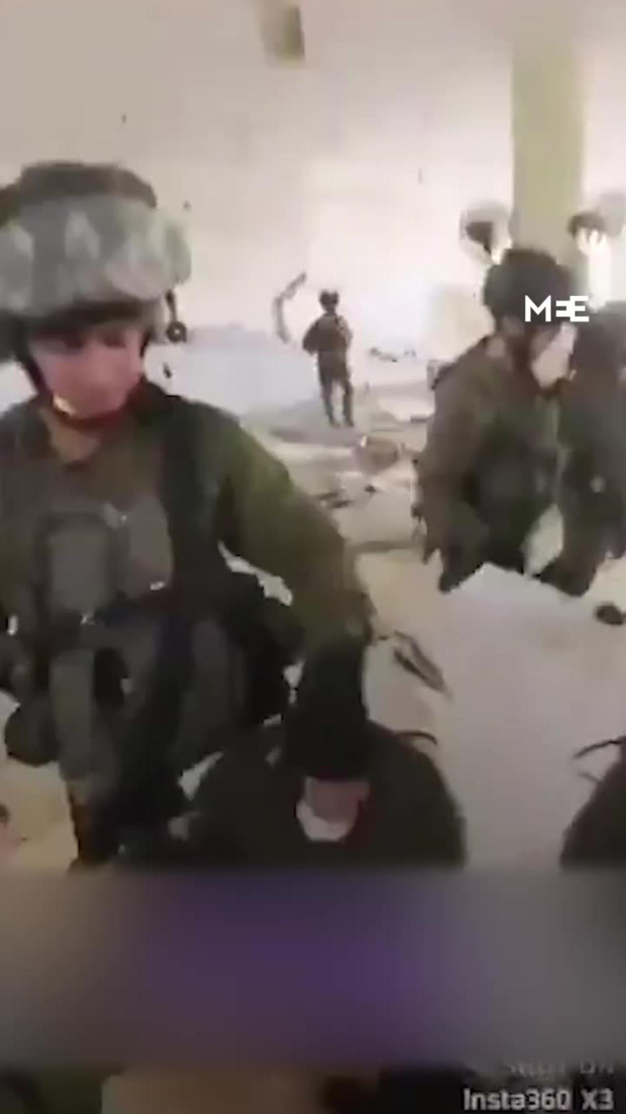 Israeli soldier posts video mocking and damaging a mosque in Gaza