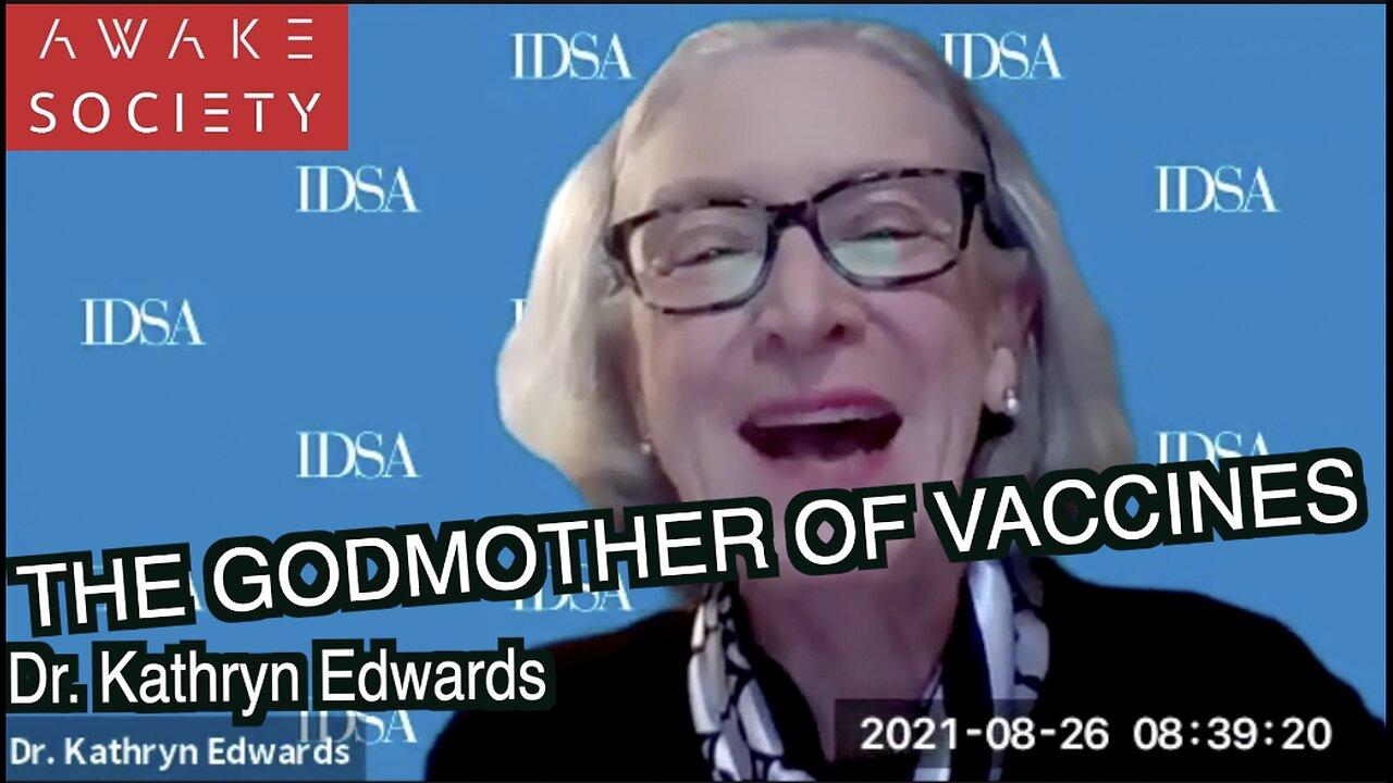Covid och m-RNA injektionerna Dr Kathryn Edwards The God Mother Of Vaccines, hennes åsikter om detta