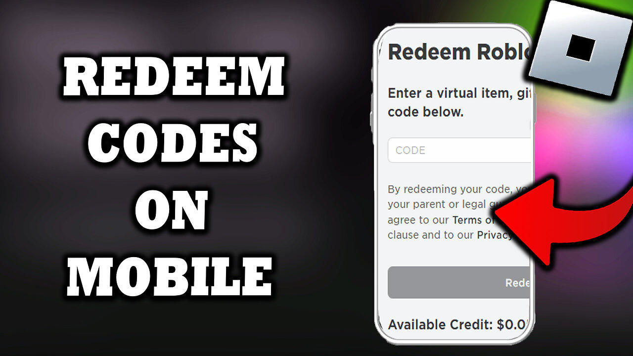How To Redeem Codes On Roblox Mobile One News Page VIDEO