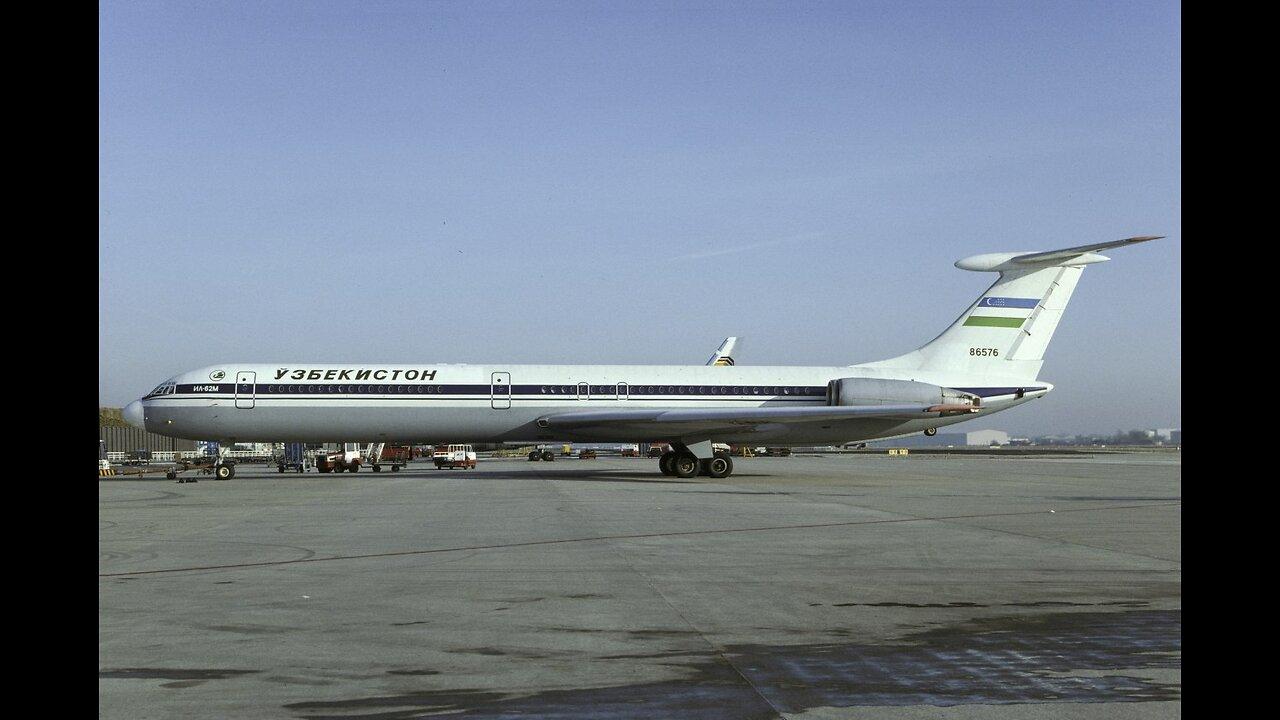 Ilyushin Il-62MGr visiting Switzerland