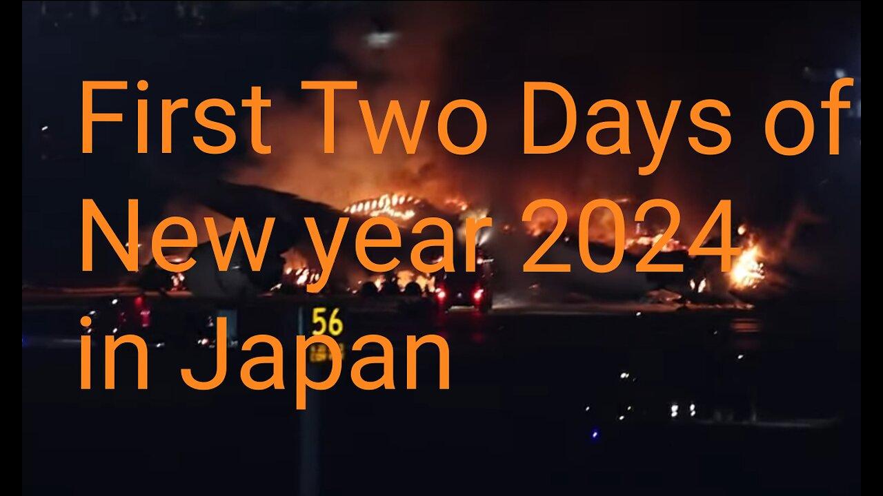 First Two days of New Year 2024 in Japan || Pray for Good || Earthquake ||