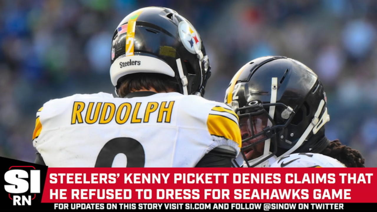 Pittsburgh Steelers’ Kenny Pickett Denies Reports He Refused To Suit Up for Game Against Seattle Seahawks