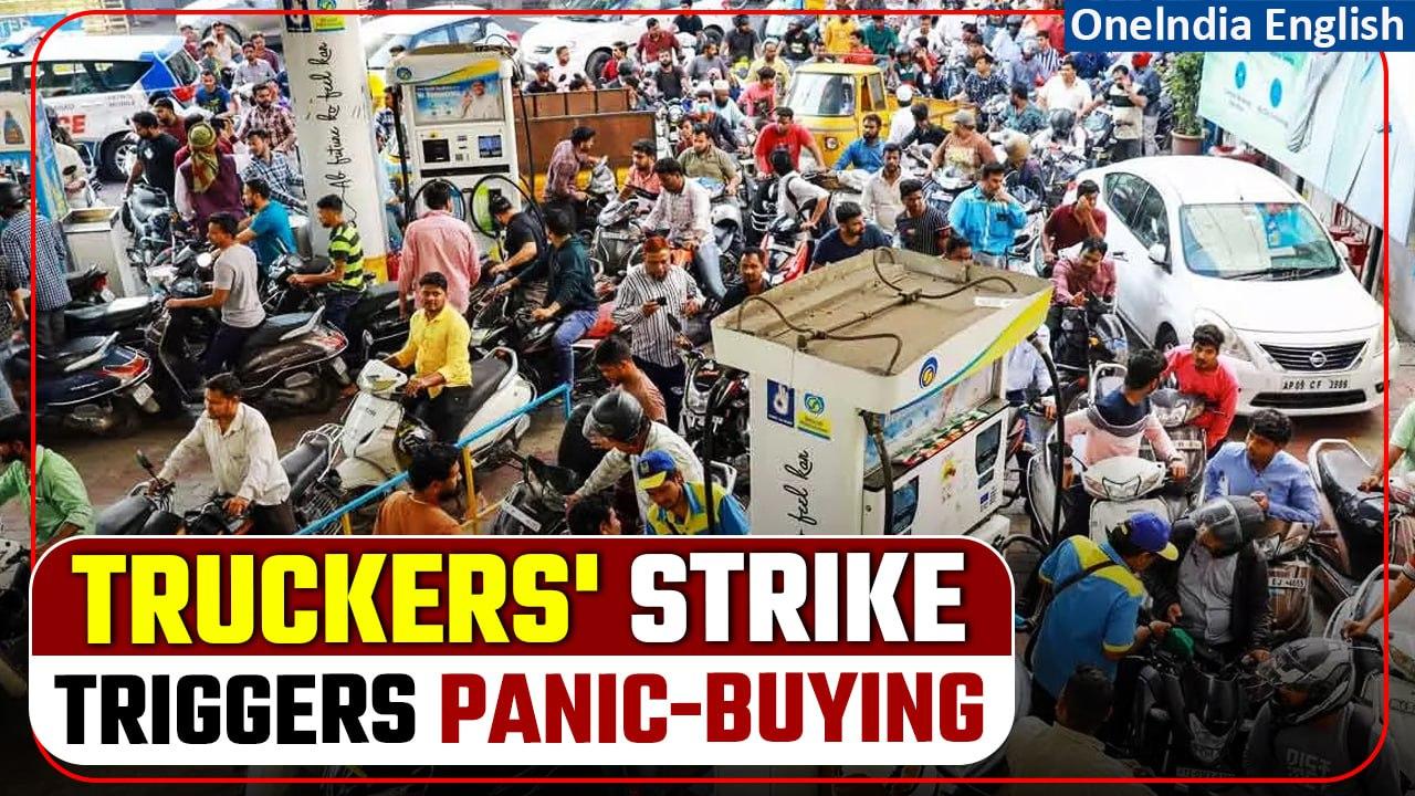 Truckers’ protests called off after meeting with Ajay Bhalla; panic-rationing continues | Oneindia