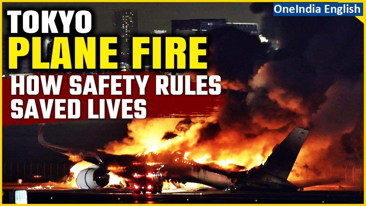 Tokyo Plane Crash Survival Credited to Stringent Safety Protocols | Know Why | Oneindia News