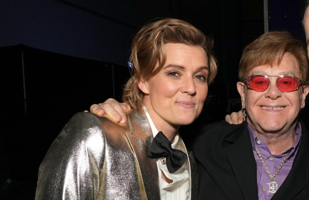 Sir Elton John has seemingly recorded an album with Brandi Carlile