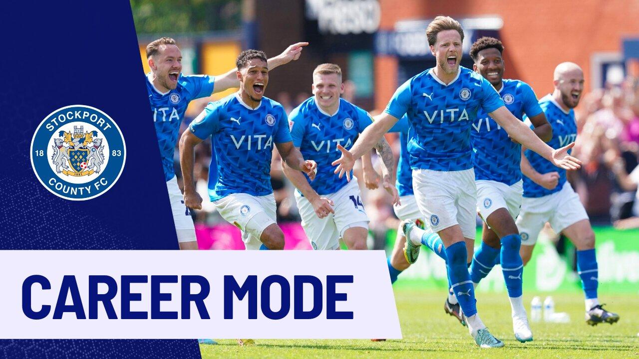 Stockport Career Mode EA FC 24 One News Page VIDEO