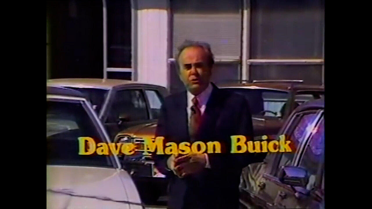 May 5, 1985 - Bob Catterson for Dave Mason Buick (Old Dave)
