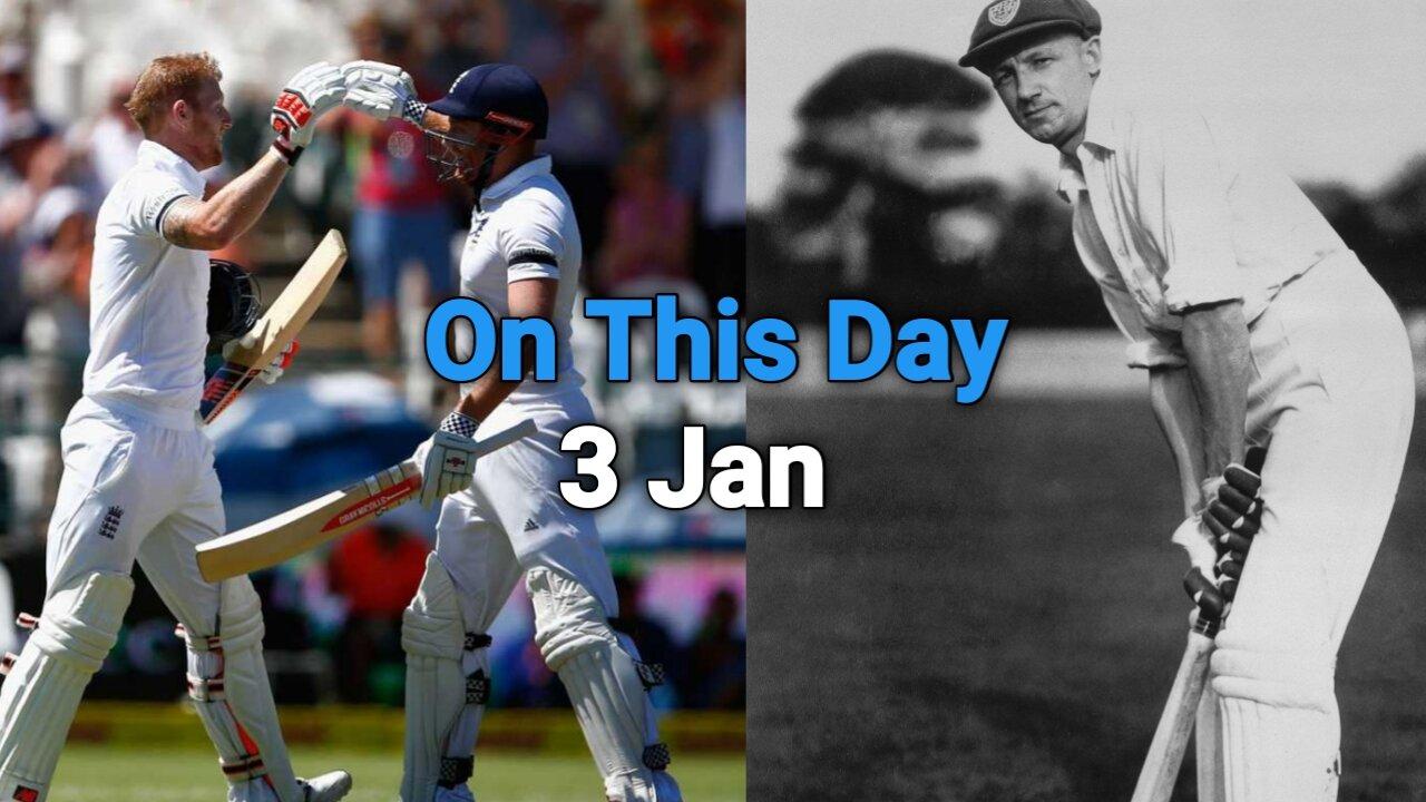 New ! Ben Stoke & Baistow Record | Don Bradman | On This Day | History | 13 Sports