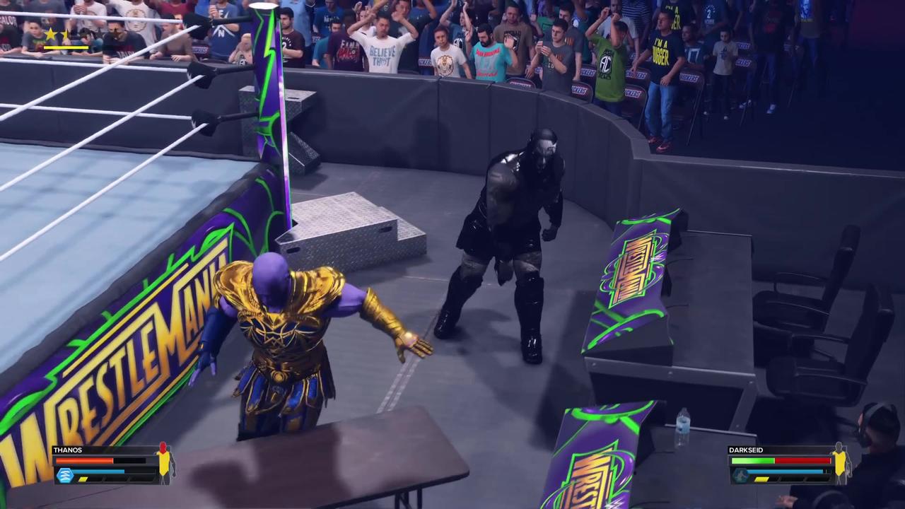 WWE 2K23: Thanos VS Darkseid - Extreme Rules Match