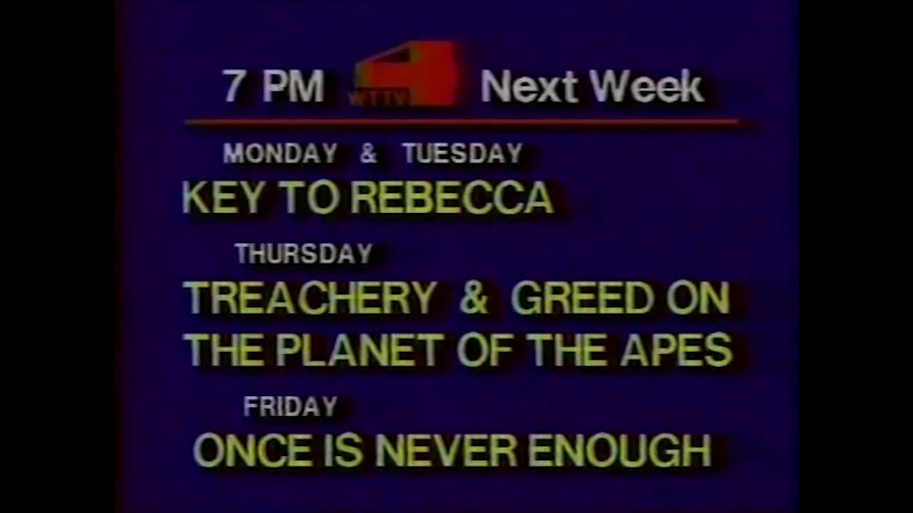 May 3, 1985 - Classic WTTV Channel 4 Promos
