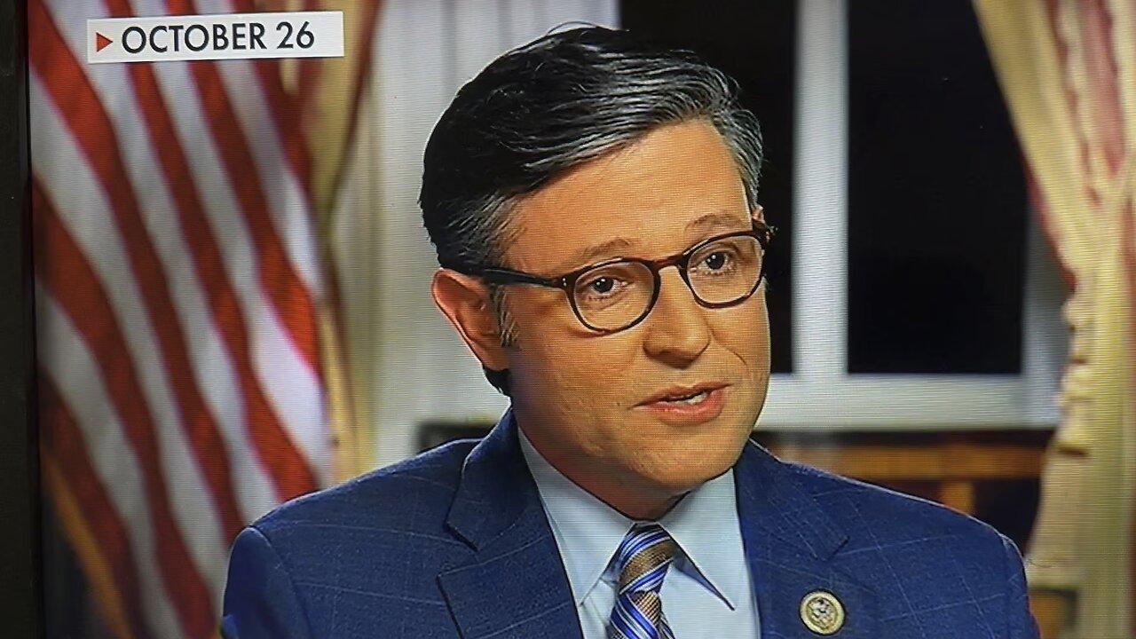 Speaker Mike Johnson One News Page VIDEO
