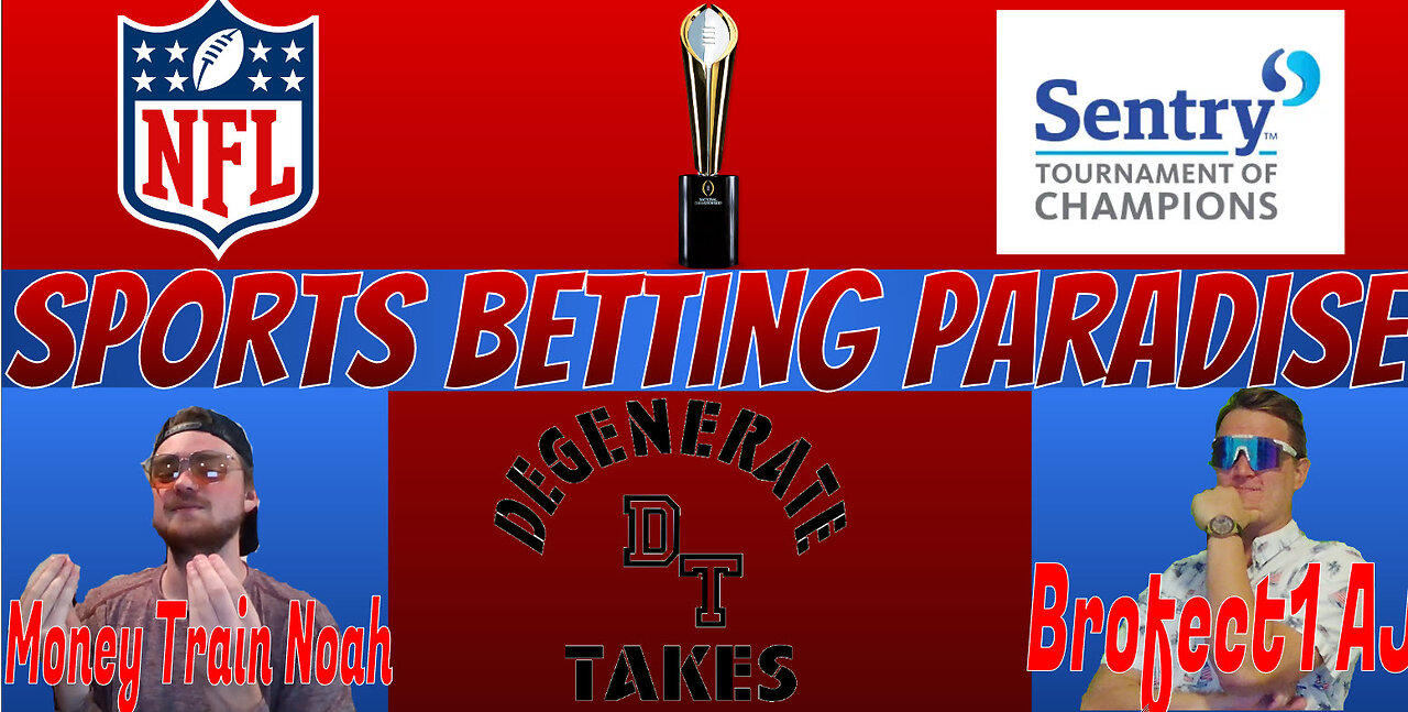 Betting Blitz: NFL Week 18, College Football National Championship, and PGA Predictions
