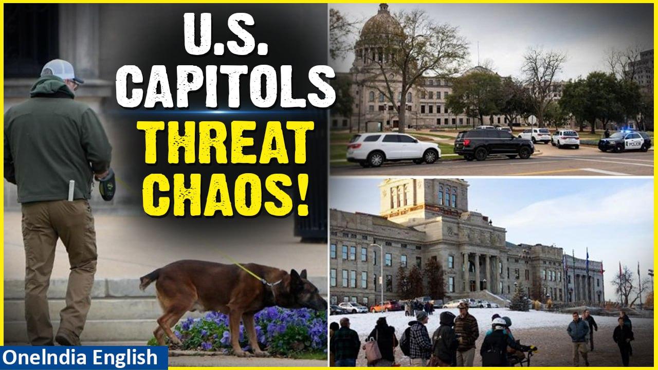 Several U.S State Capitols Shut Down Briefly After Receiving Threats | Oneindia News