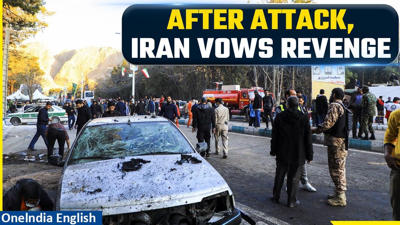 Iran Vows Retaliation: Deadly Blasts Erupt at Soleimani Commemoration | Oneindia News