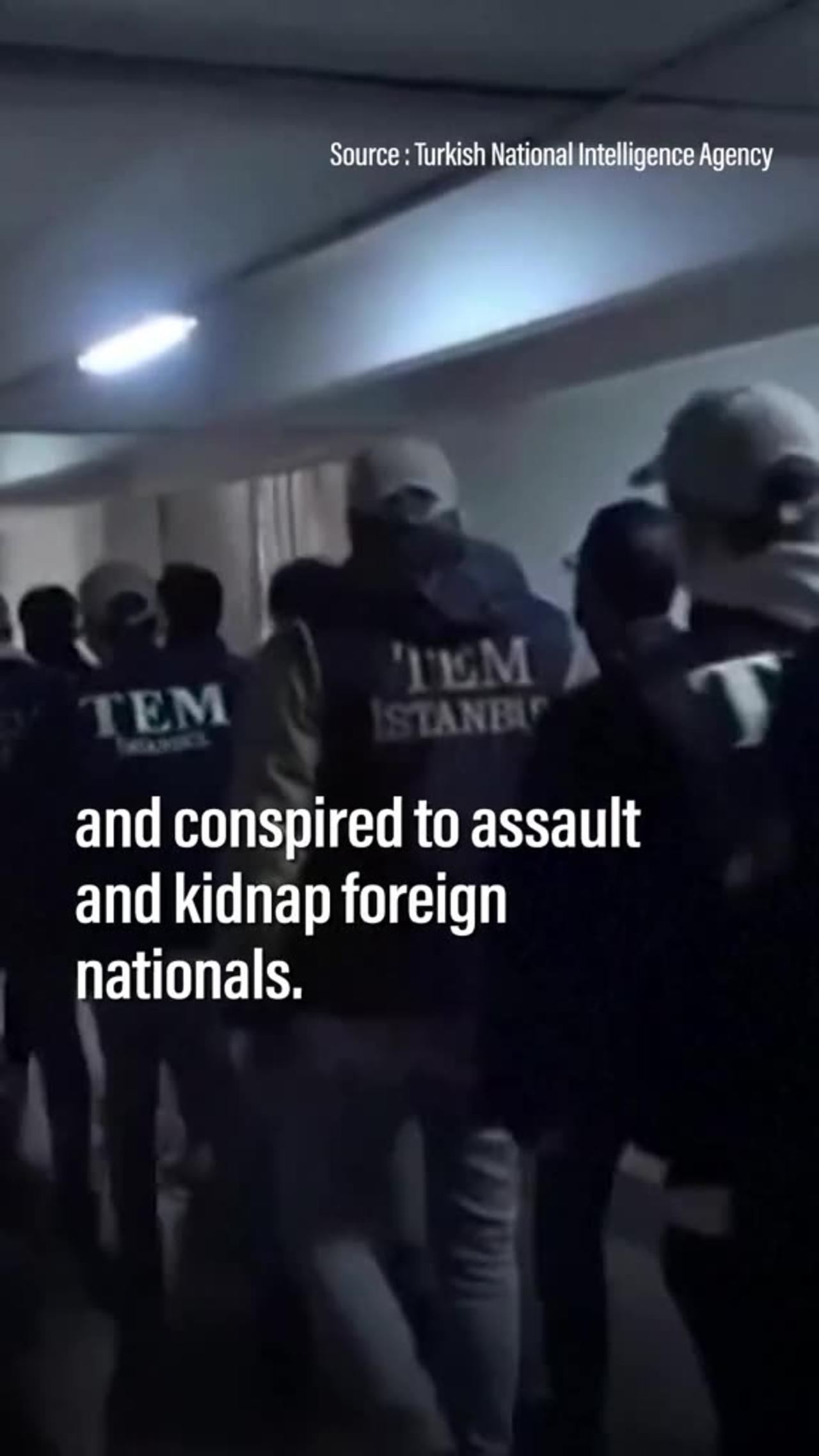 TURKISH POLICE ARRESTED 34 SUSPECTED ISRAELI INTELLIGENCE AGENTS