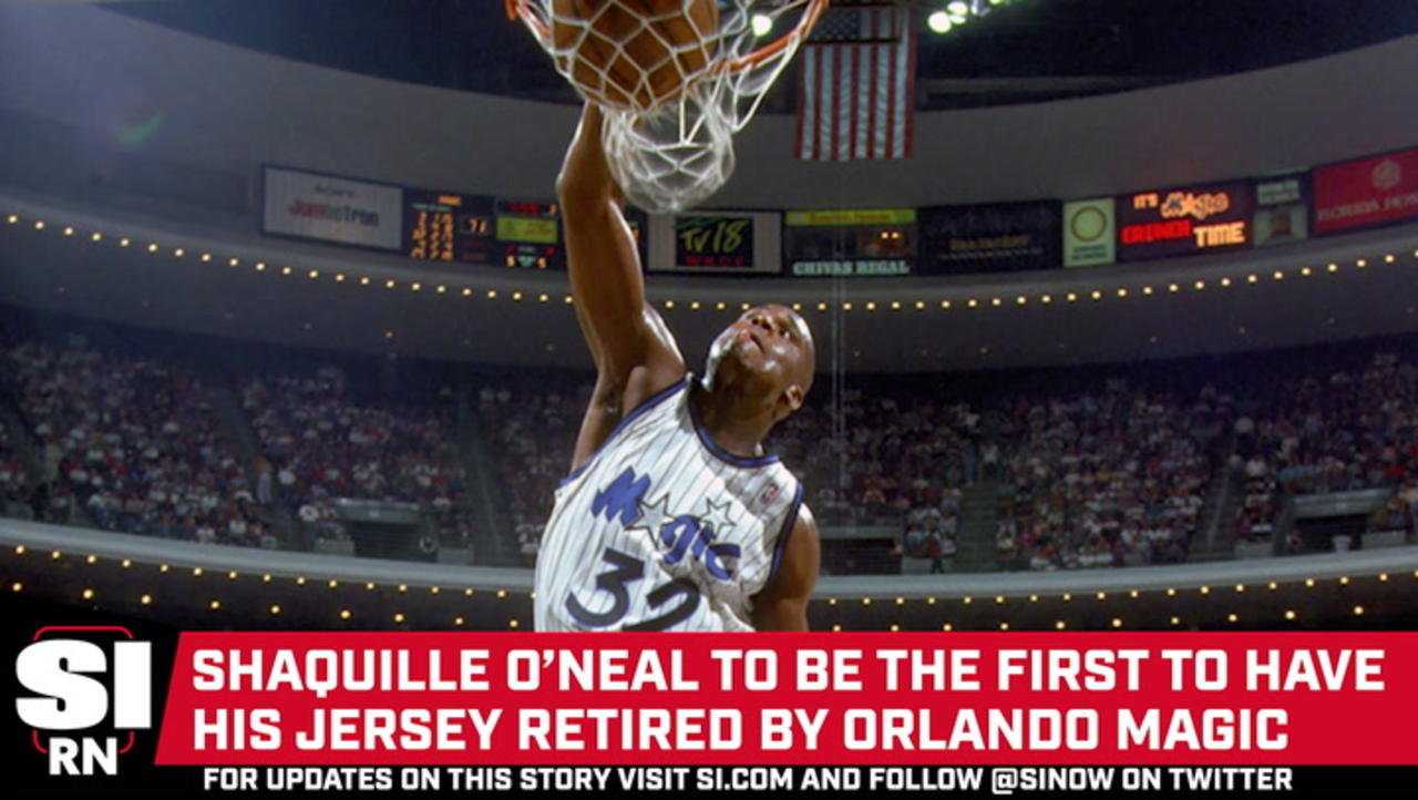 Shaquille O’Neal To Be First To Have Jersey Retired by Magic