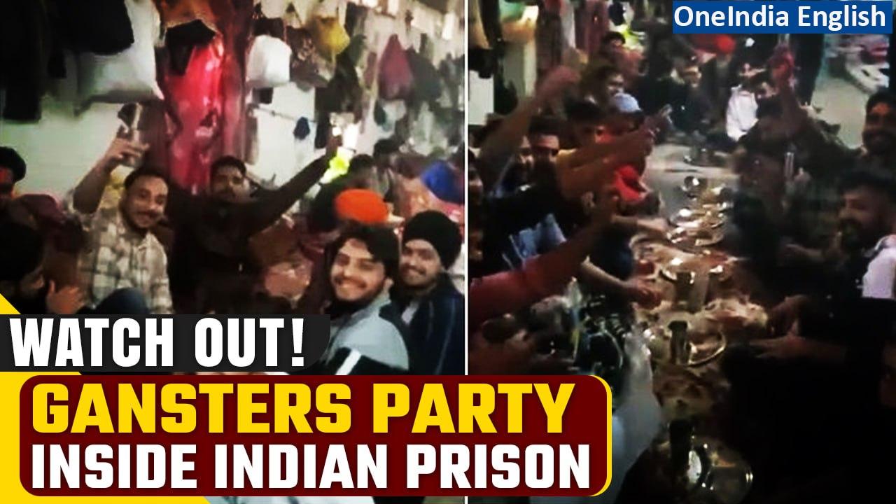 Ludhiana: Inmates Throw Party Inside Jail for Gangster Mani Rana's Birthday, Video Viral | Oneindia
