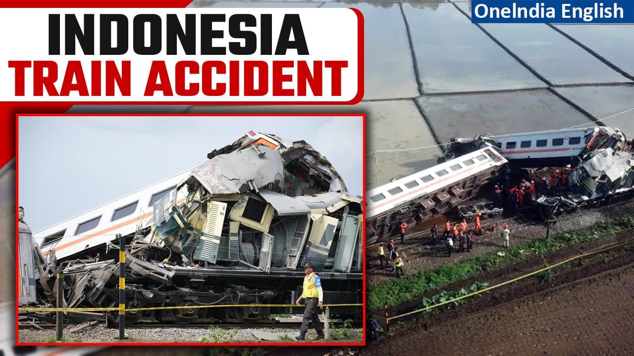 Indonesia: Tragic Train Collision in West Java Claims Lives and Injures Many | Oneindia