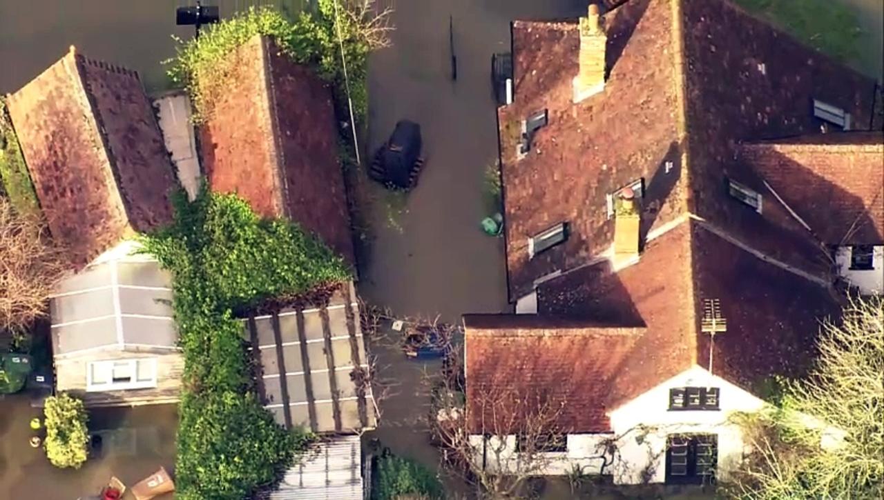 Storm Henk wreaks havoc across Southern England