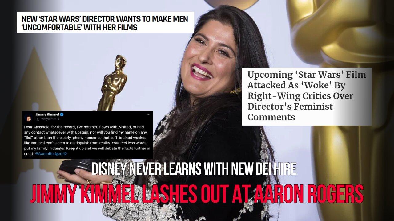 Disney Never Learns With New DEI Hire | Jimmy Kimmel Lashes Out at Aaron Rogers | The Hooch