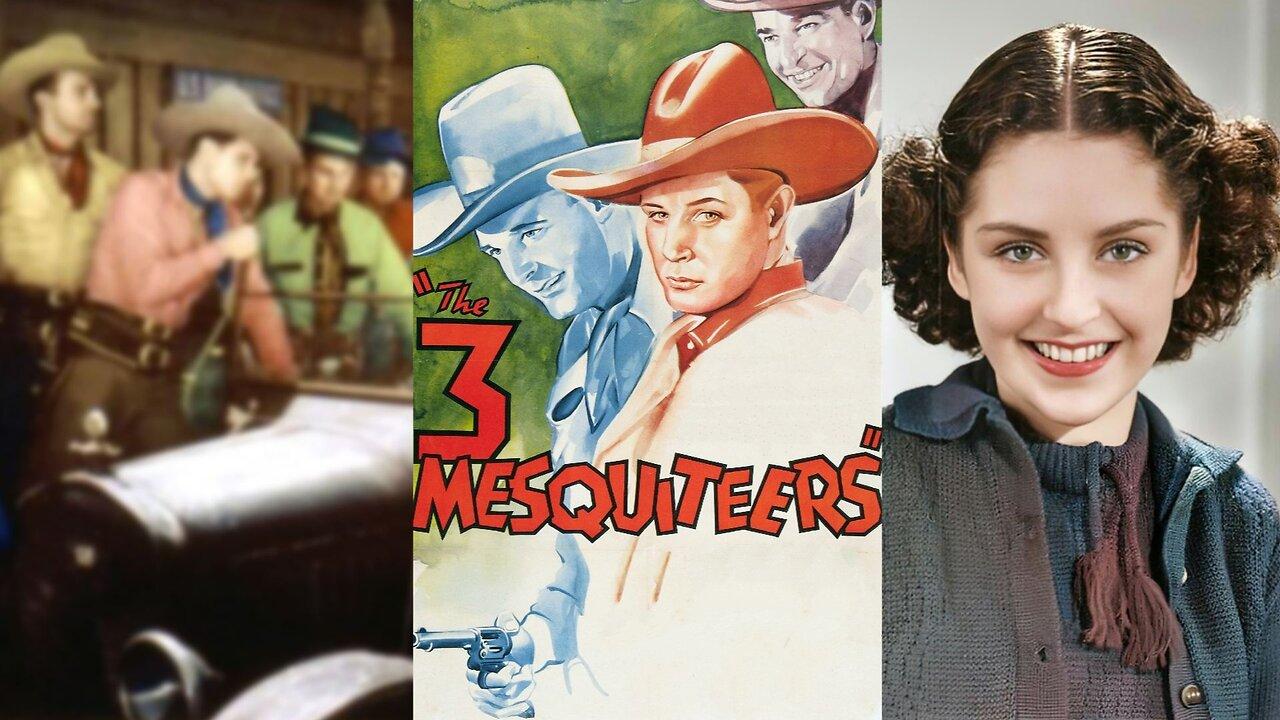 THE THREE MESQUITEERS (1936) Robert Livingston, Ray Corrigan & Kay Hughes | Drama, Western | B&W