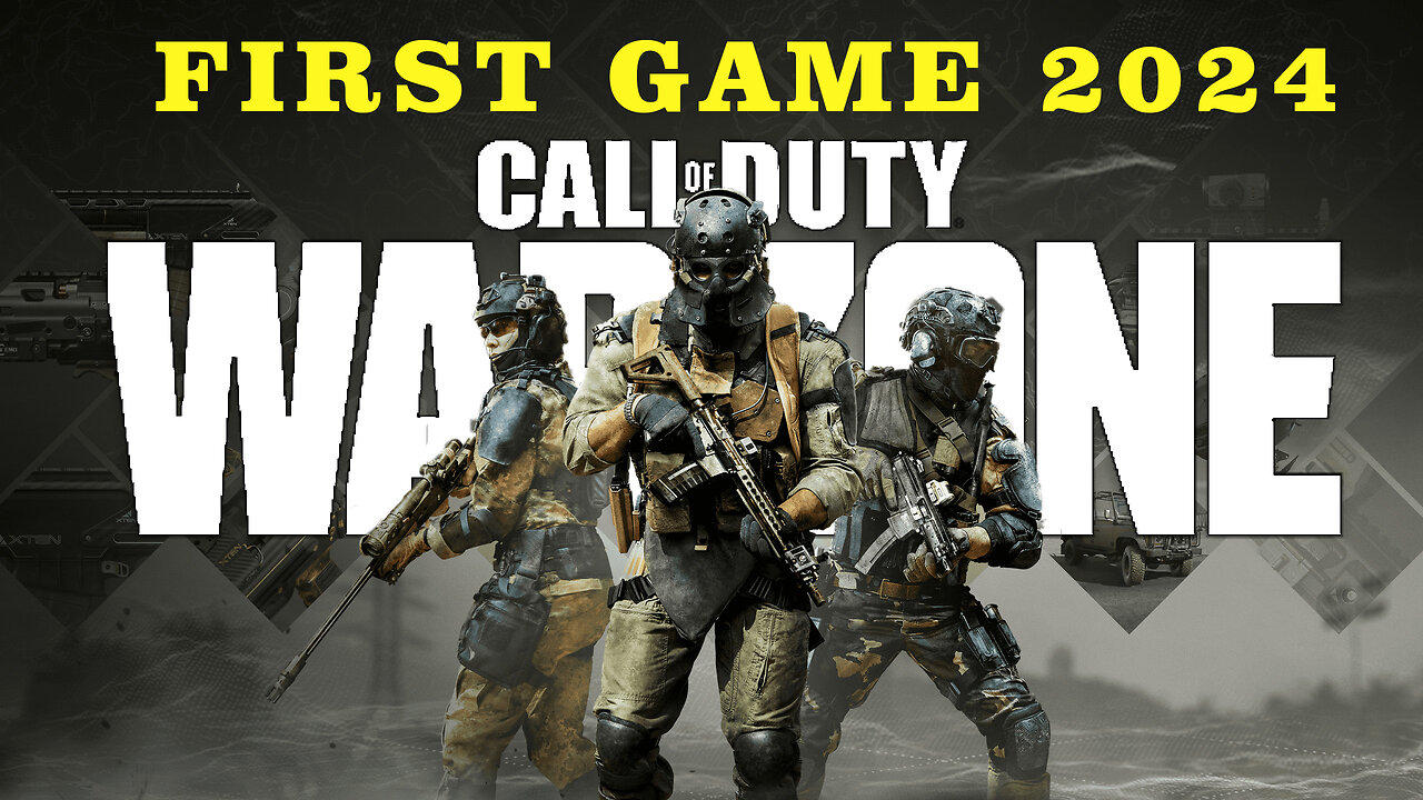 Call of Duty Warzone Live Stream | First Gameplay in 2024 | Happy New Year Rumble