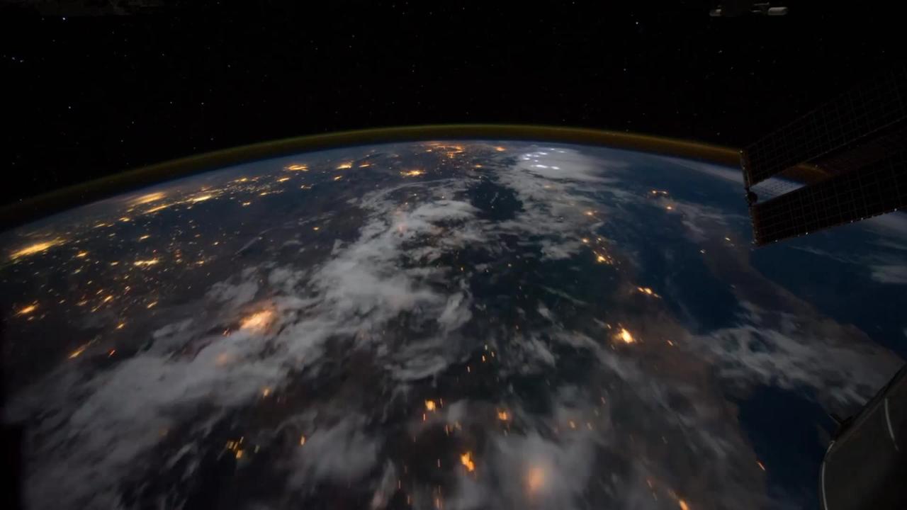 ISS Timelapse: West Coast of the Americas - GalaxyGazeVideos