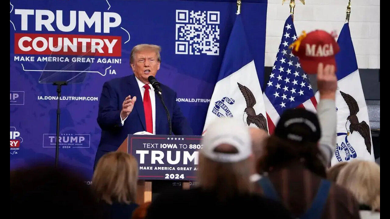 Trump Delivers Remarks at Commit to Caucus Event in Sioux Center, Iowa