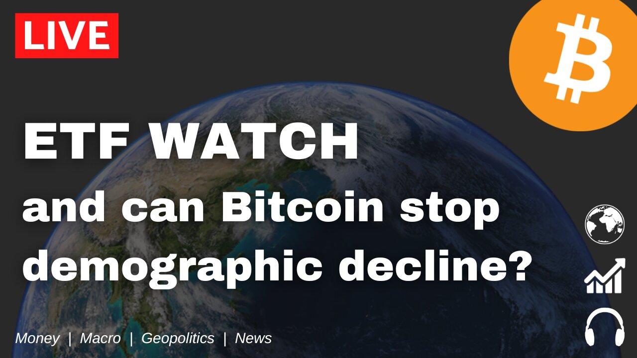 Bitcoin ETF WATCH and Can Bitcoin Stop One News Page VIDEO