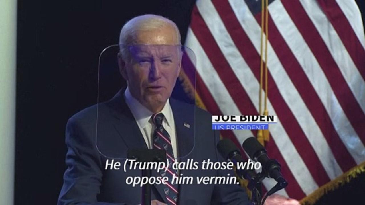 Biden compares 'sick' Trump to Nazis in 2024 campaign launch