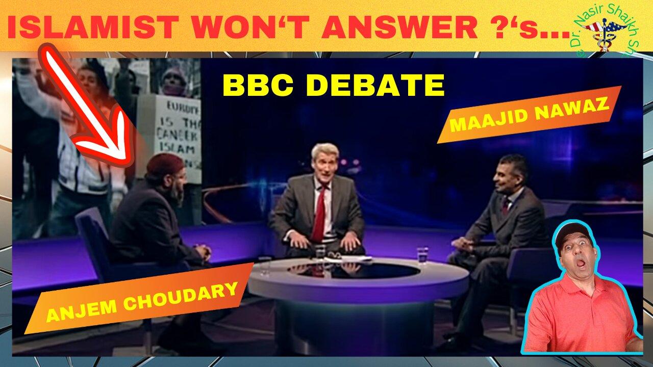 EXPLOSIVE BBC DEBATE: Maajid Nawaz and ISLAMIST Anjem Choudary Clash