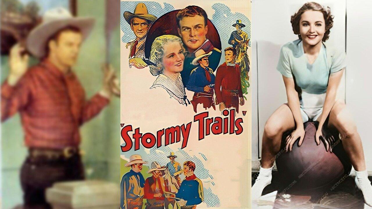 STORMY TRAILS (1936) Roy Rogers, Bob Terry & Lois Wilde | Western | B&W