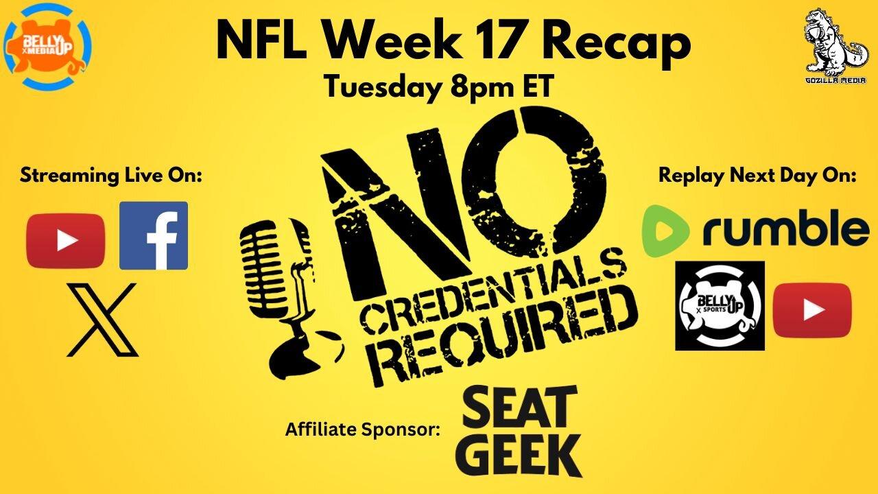 NFL Week 17 Recap