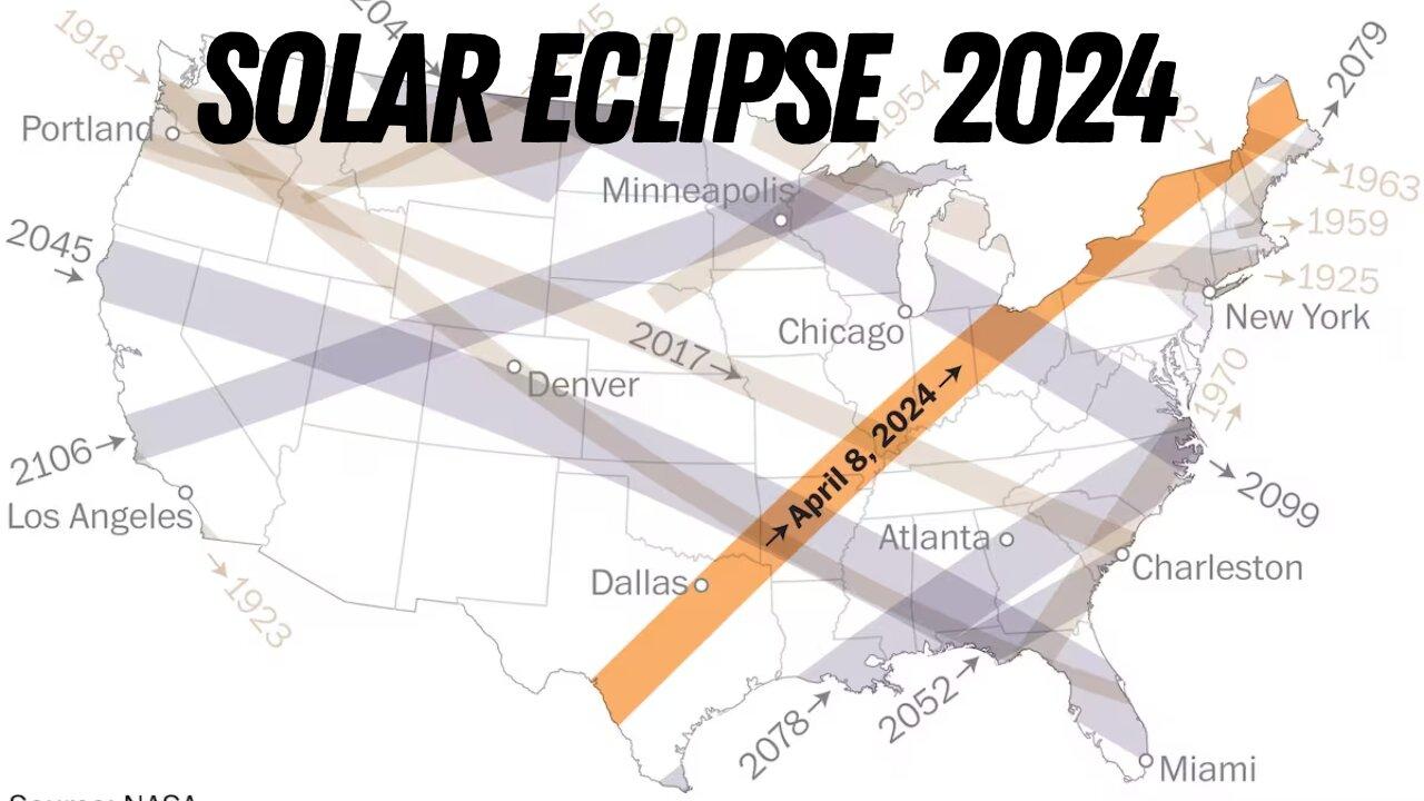 Solar Eclipse April 8 2024 One News Page VIDEO