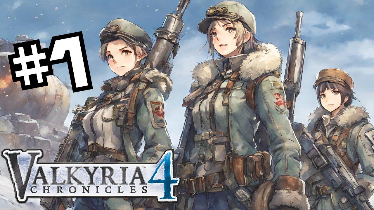 Time to Defend Gallia Once Again! | Valkyria Chronicles 4 For the First Time!