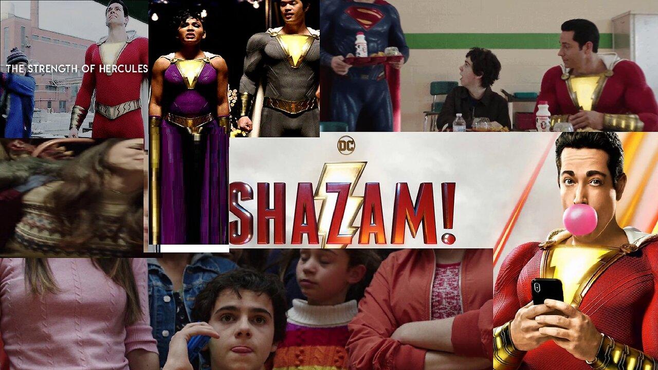 review, shazam, 2019, dc, superhero, action, scifi, woke, creepy,