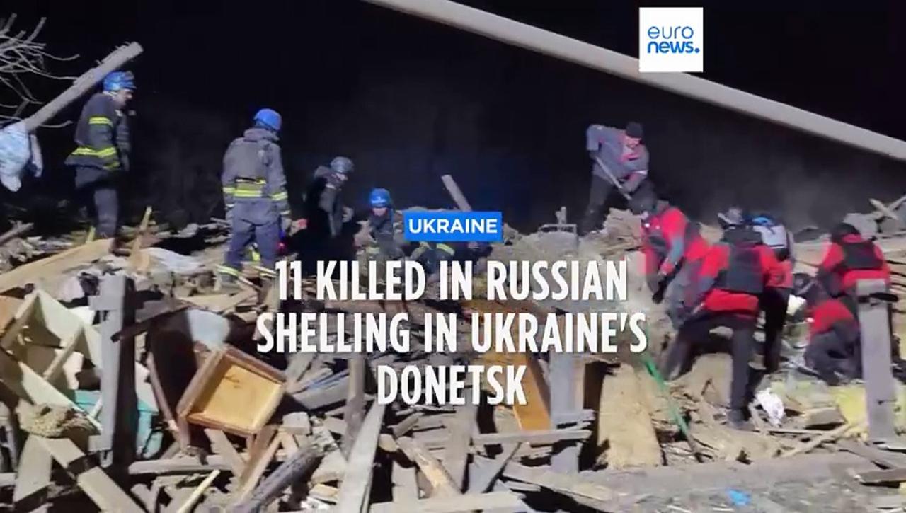 Ukraine: Kyiv hits Crimea military base, deadly Russian shelling in Donetsk, North Korean missiles