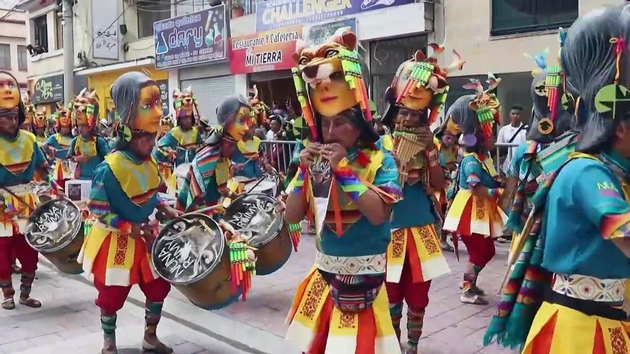 Colombian city holds traditional Blacks and Whites Carnival
