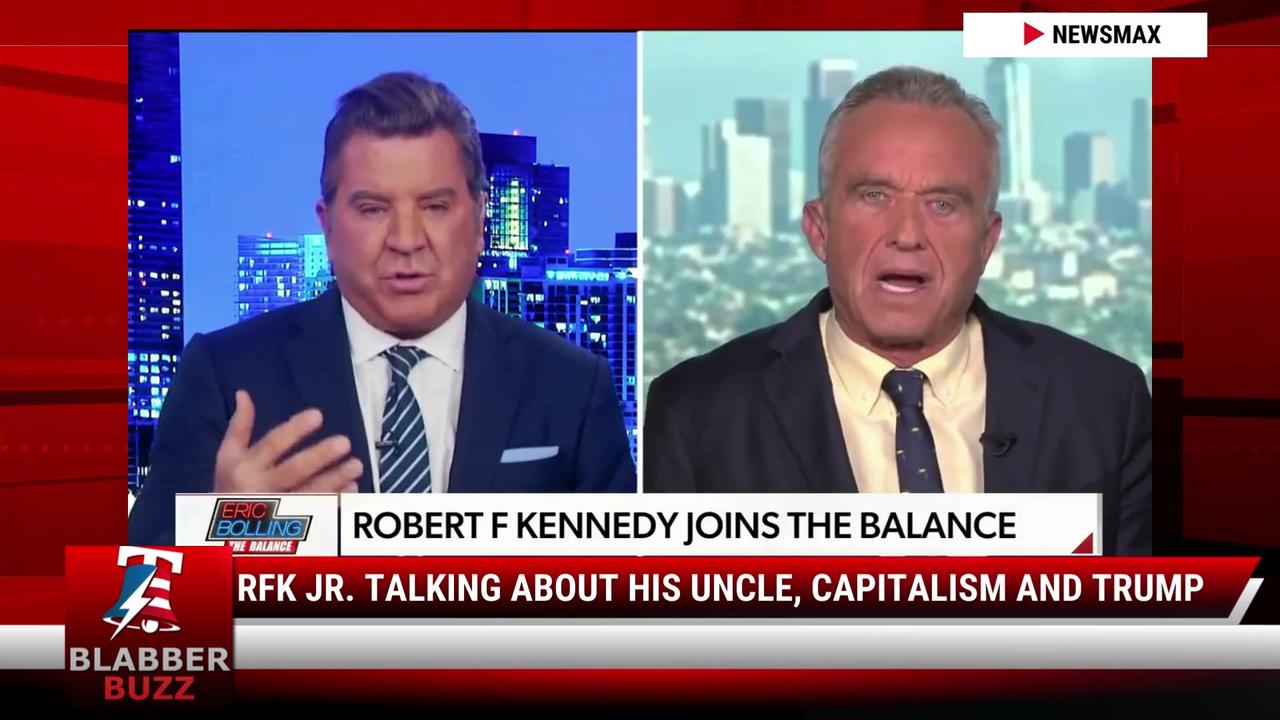RFK Jr. Talking About His Uncle, Capitalism and Trump