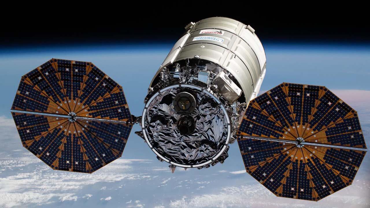 Expedition 70 Northrop Grumman CRS-19 Cygnus Cargo Craft Departs Space Station - Dec. 21, 2023