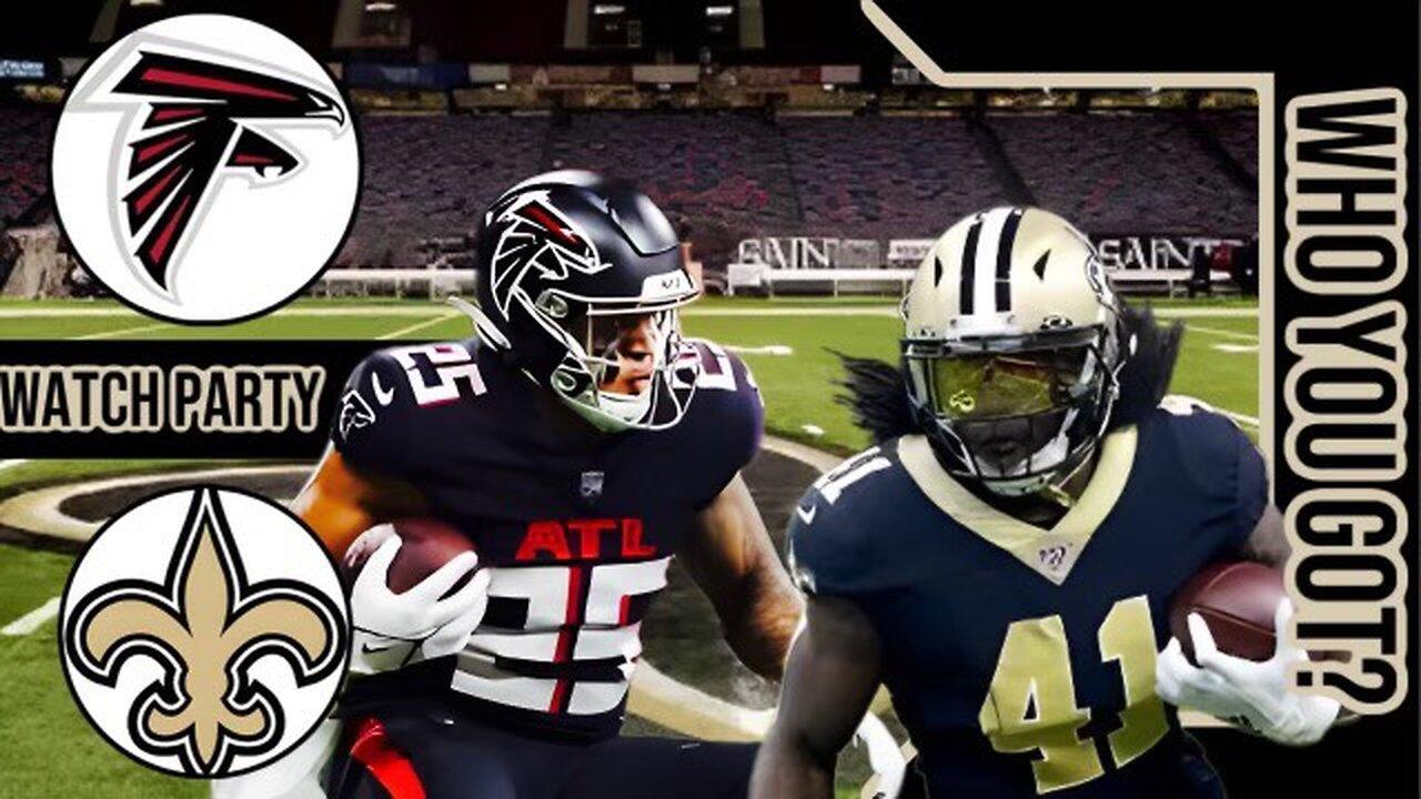 New Orleans Saints vs Atlanta Falcons | Play by Play/Live Watch party Stream | NFL 2023 GAME 17
