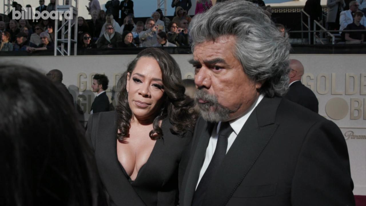 Selenis Leyva & George Lopez on Latino Representation in Hollywood, Pedro Pascal's Success & More | 2024 Golden Globes