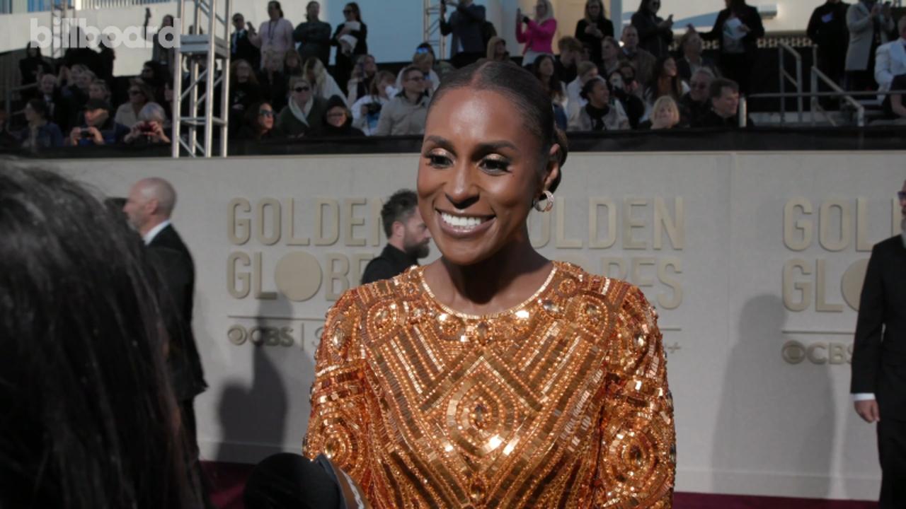 Issa Rae Talks Creating Her Show 'Insecure,' Calls 'SkeeYee' by Sexyy Red Her 'Pump Up Jam' & More | 2024 Golden Globes