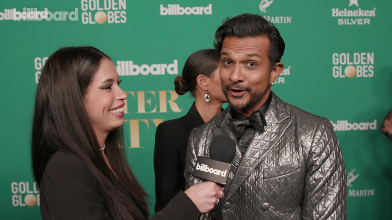 Utkarsh Ambudkar Talks Meeting Dua Lipa For The First Time & His Love for Her Track 'Houdini' | 2024 Golden Globes After Party