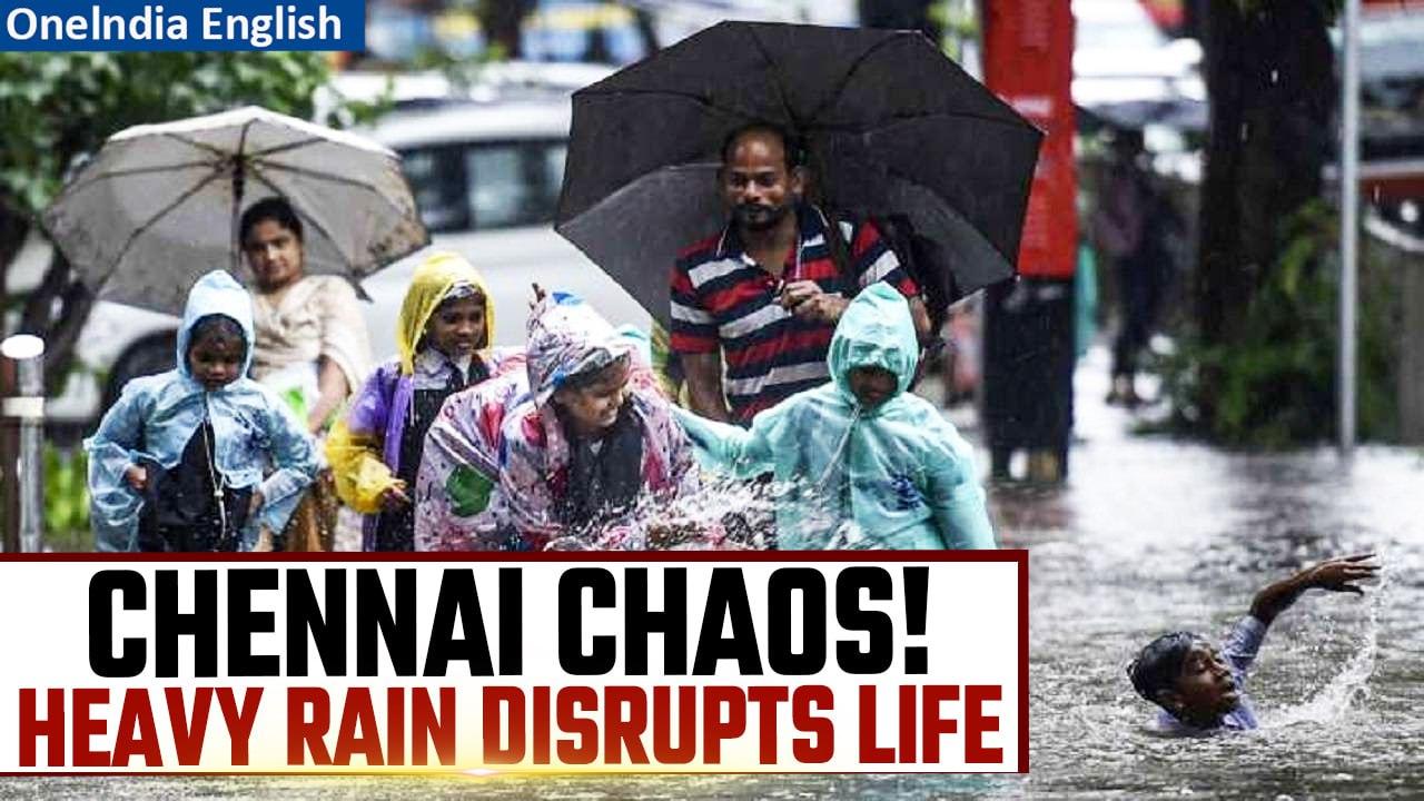 Tamil Nadu Rains: Chennai & other cities see torrential rainfall; schools, colleges shut | Oneindia