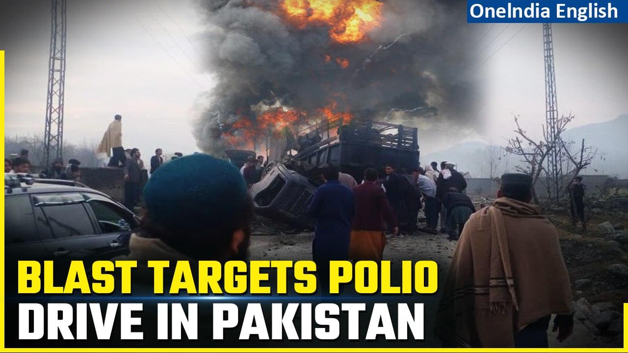 Pakistan: Explosion during polio vaccination drive claims lives of five police officers | Oneindia